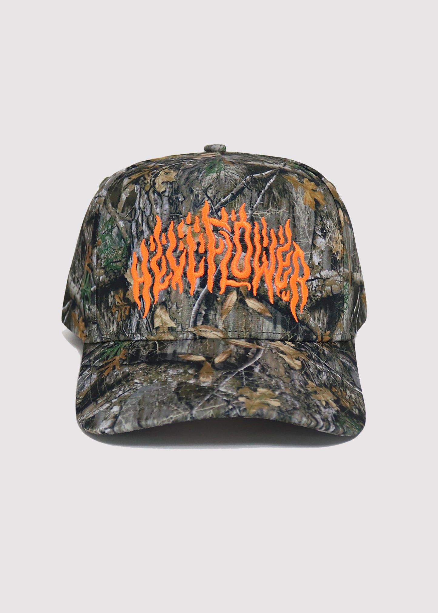 woodland camo logo cap