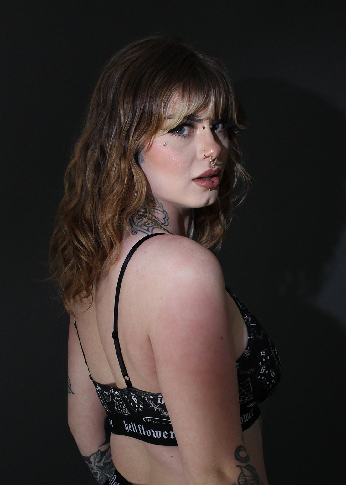 Flash tattoo Bralette Crop