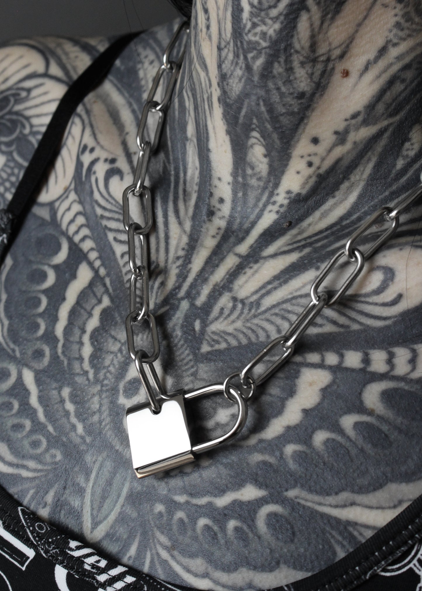 Padlock Chain Necklace
