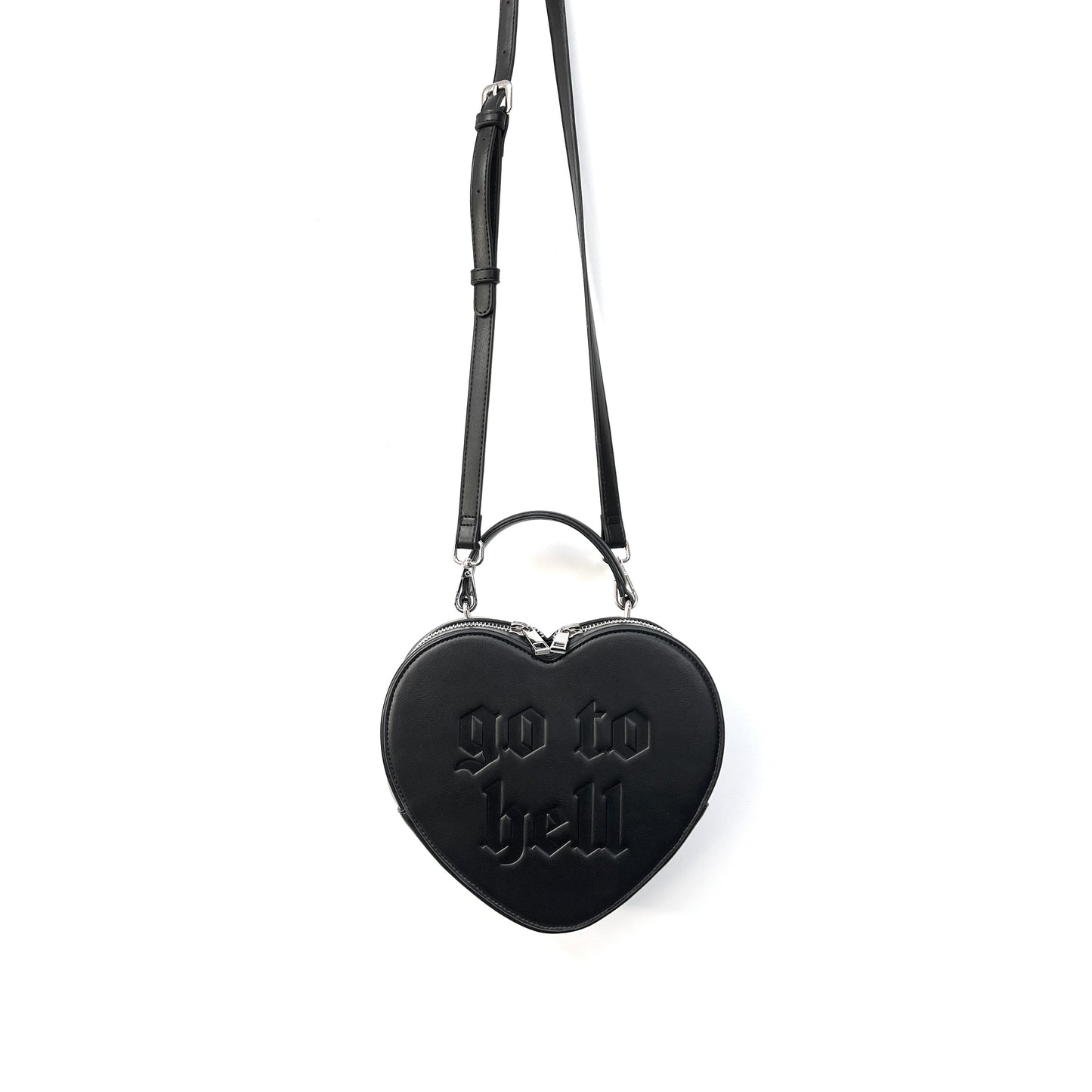 Go To Hell Heart Bag