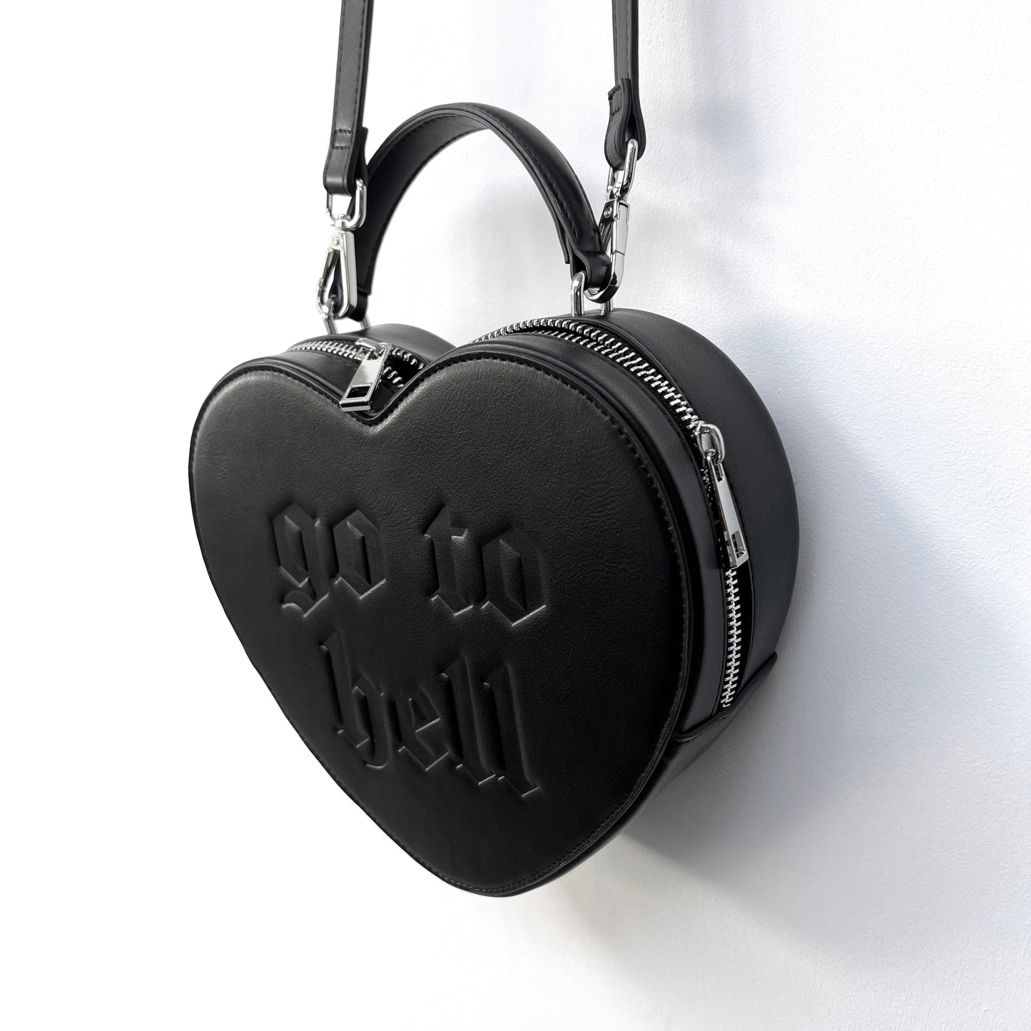 Go To Hell Heart Bag