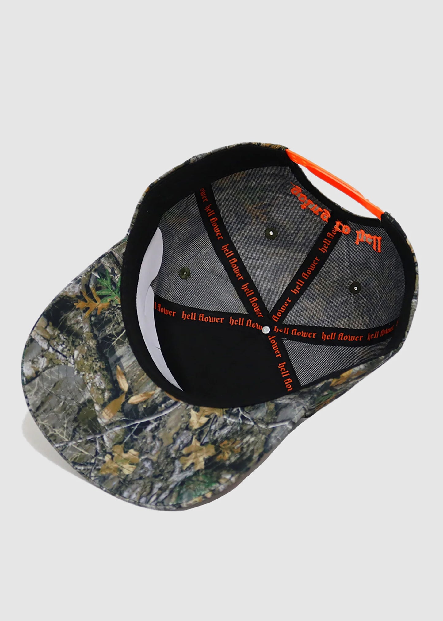 'woodland camo' logo cap