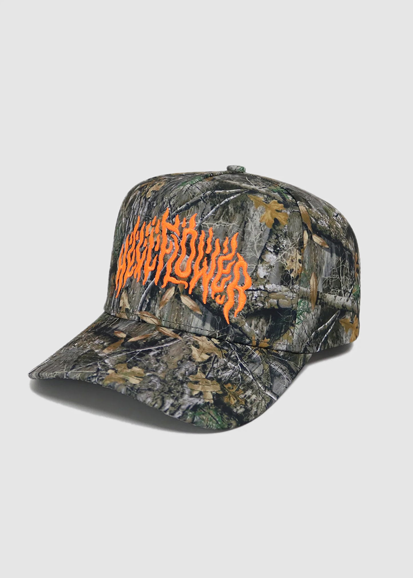 'woodland camo' logo cap
