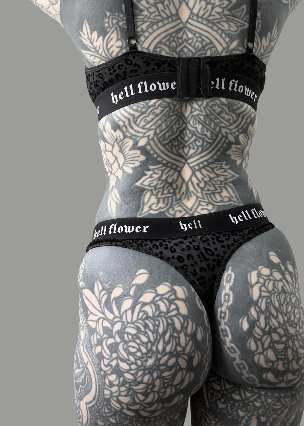Vivi Black Leopard Underwear