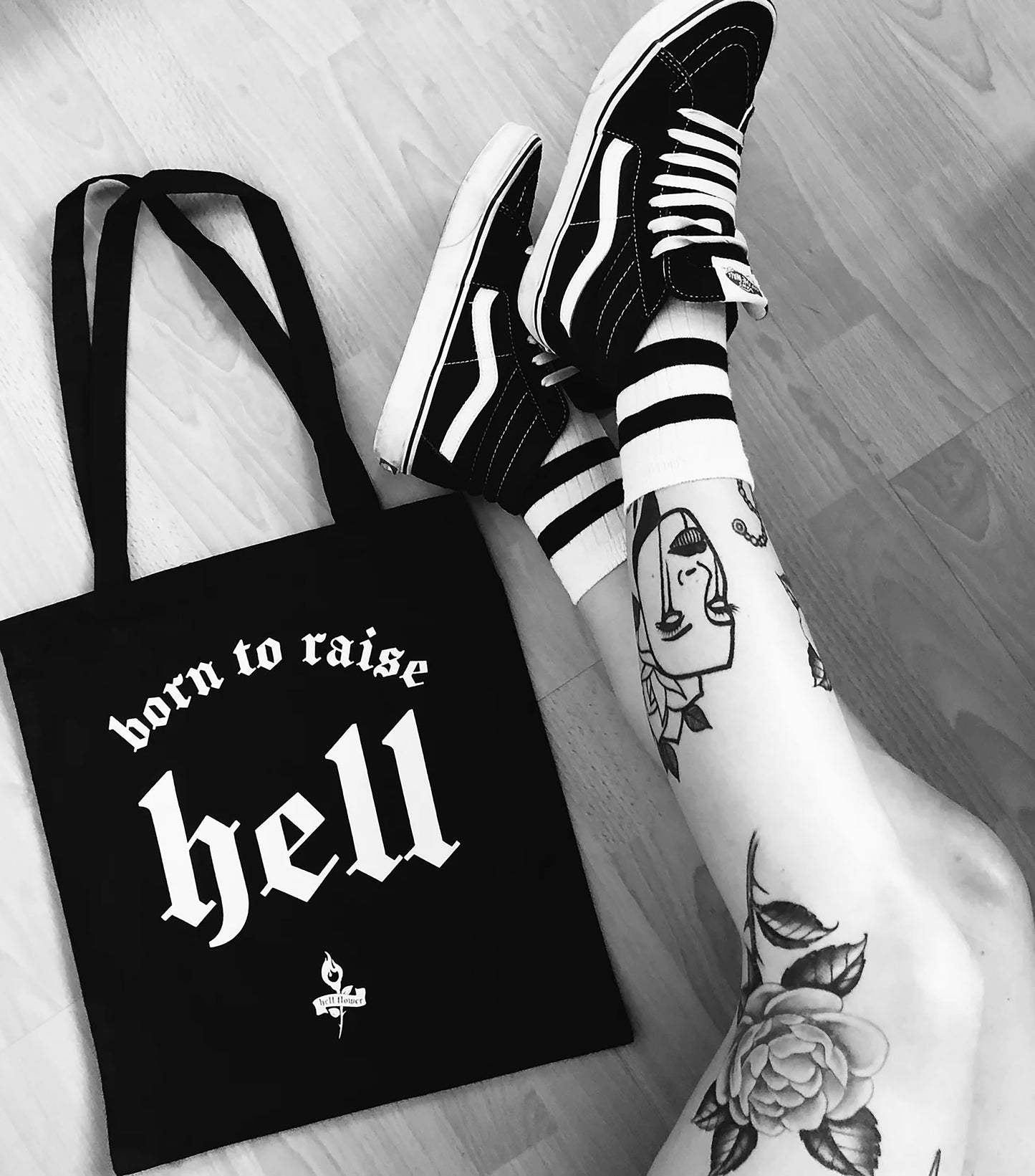 Born To Raise Hell Tote Bag