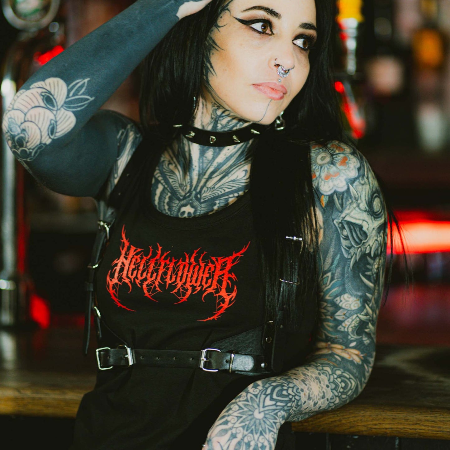 Guttural vest dress