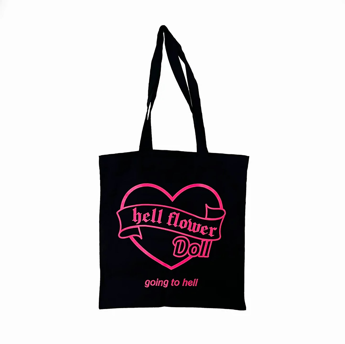 Hell Flower Doll tote Bag
