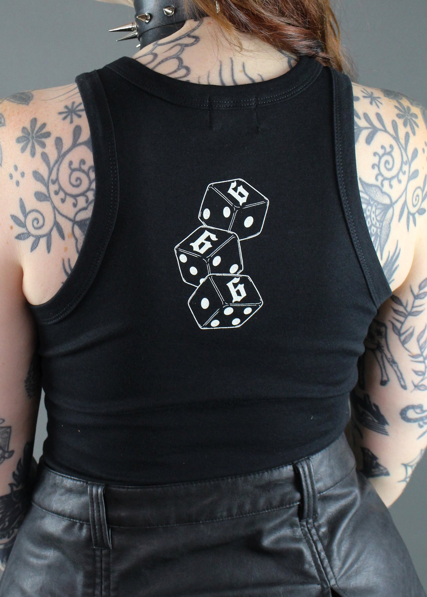 raise hell black tank vest
