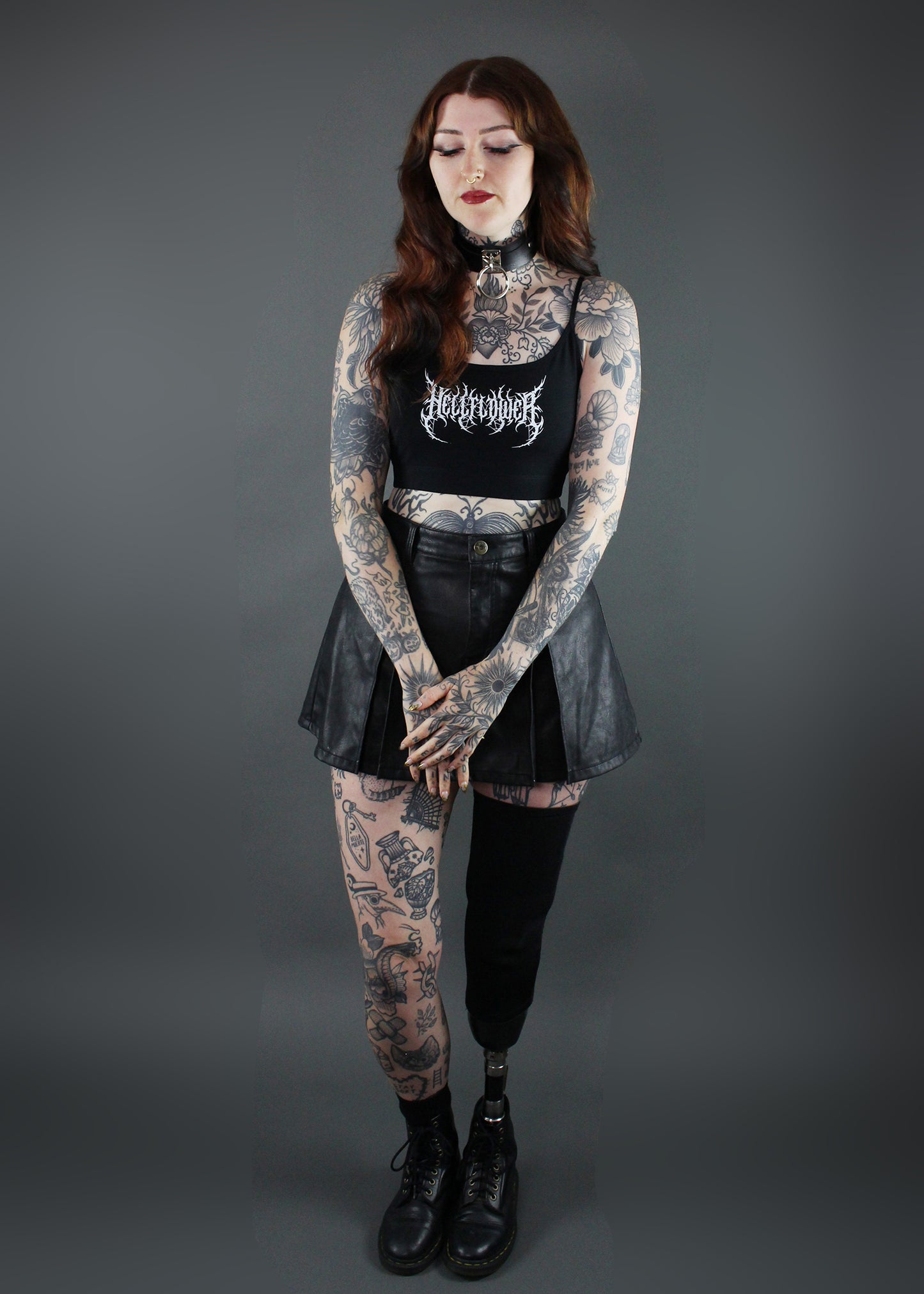 The Guttural cropped cami