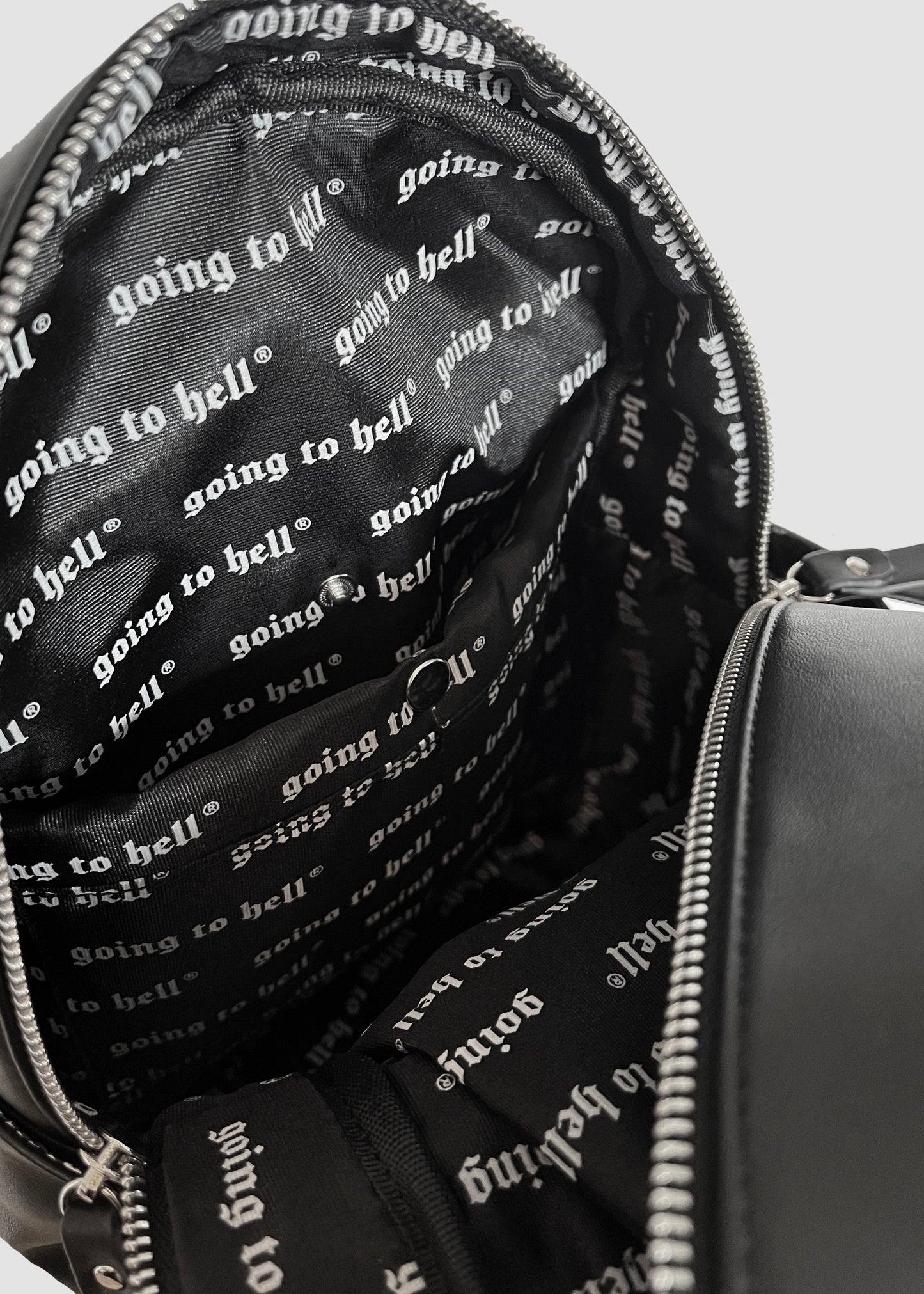 'hell flower backpack'