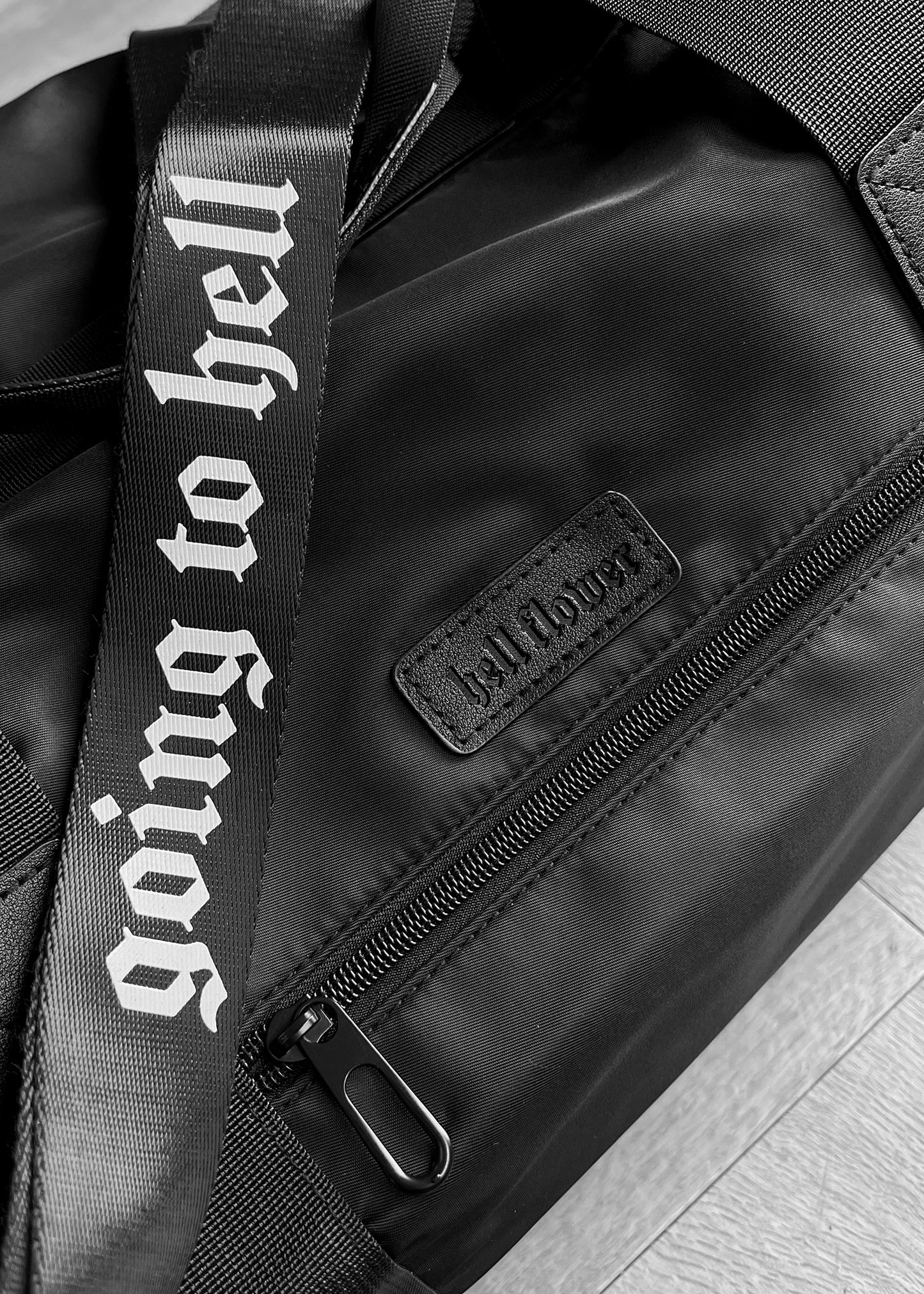 hell flower gym/weekend bag