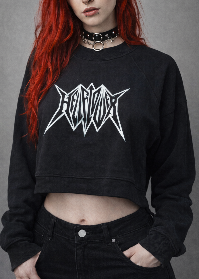 'SALE' cropped slounge sweat