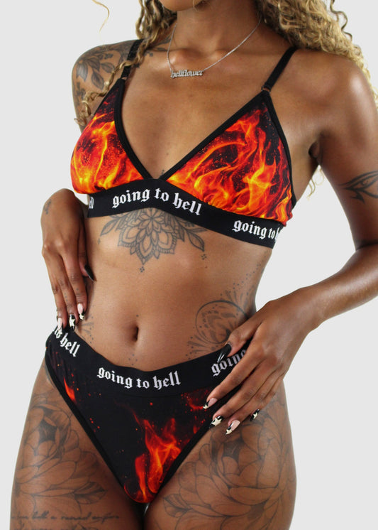 Going To Hell® Flame underwear