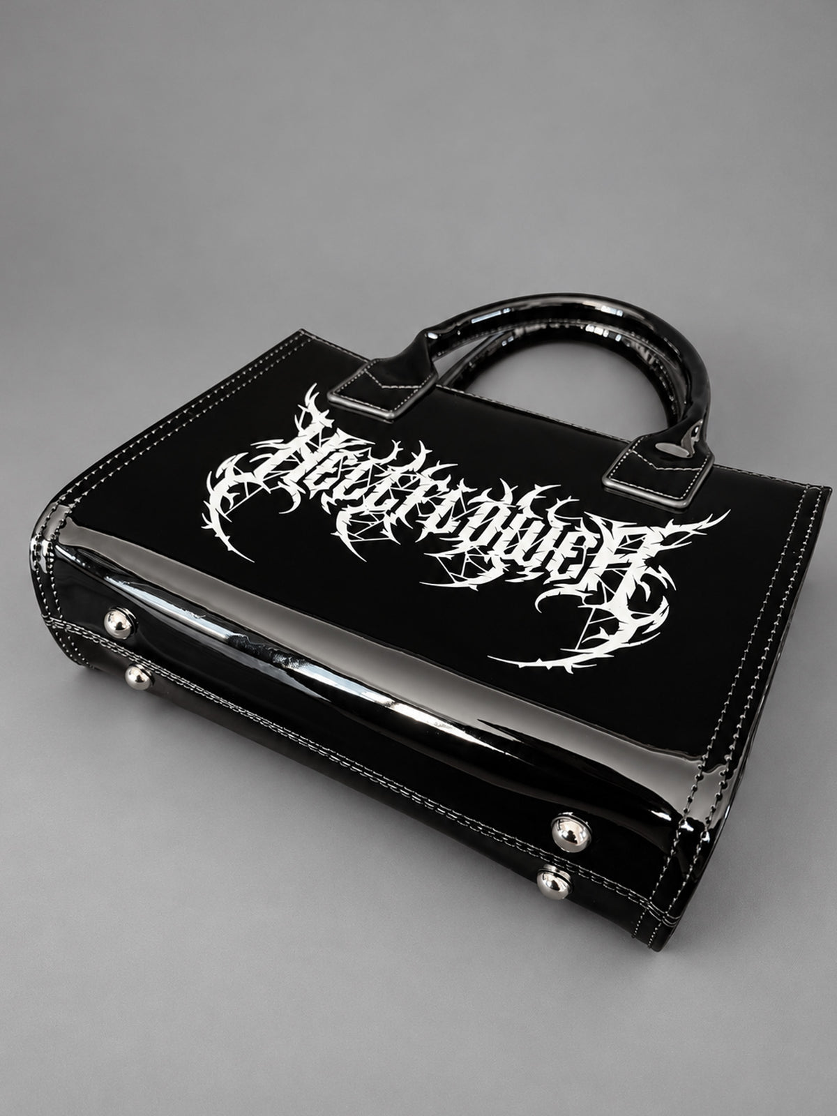 Guttural Patent Tote Bag Medium