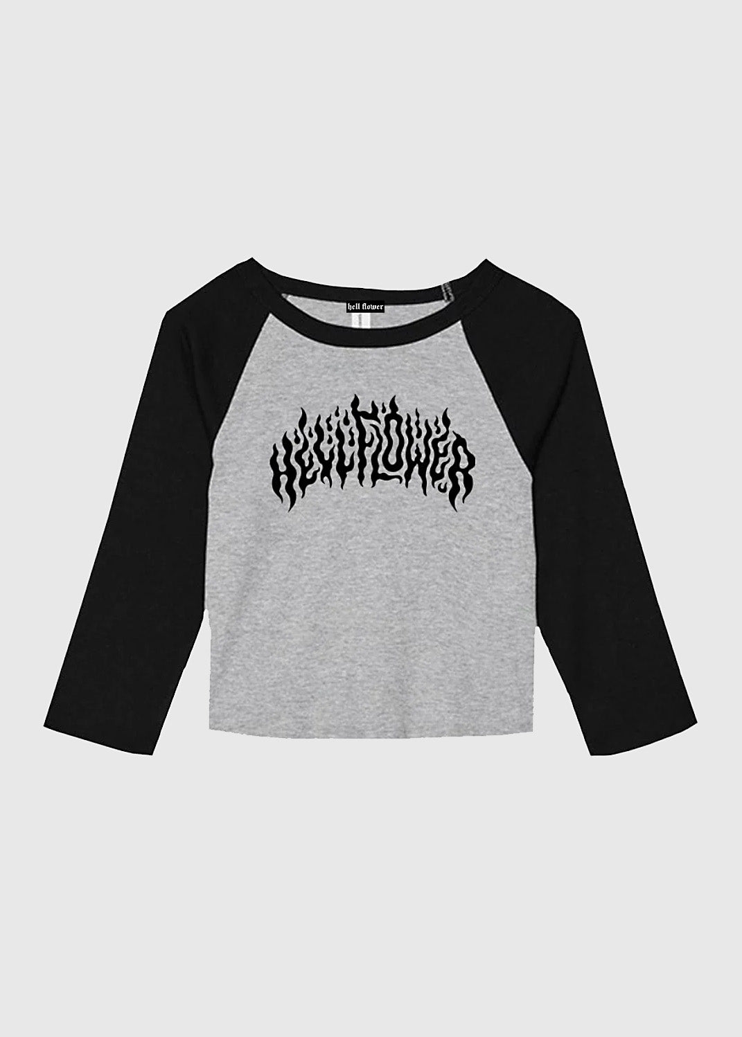 'hell flower' Baseball Tee