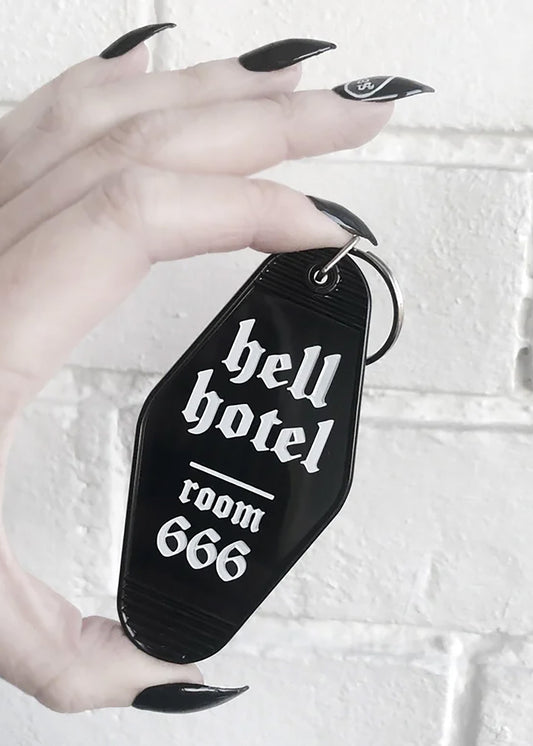 Hell Hotel Keyring