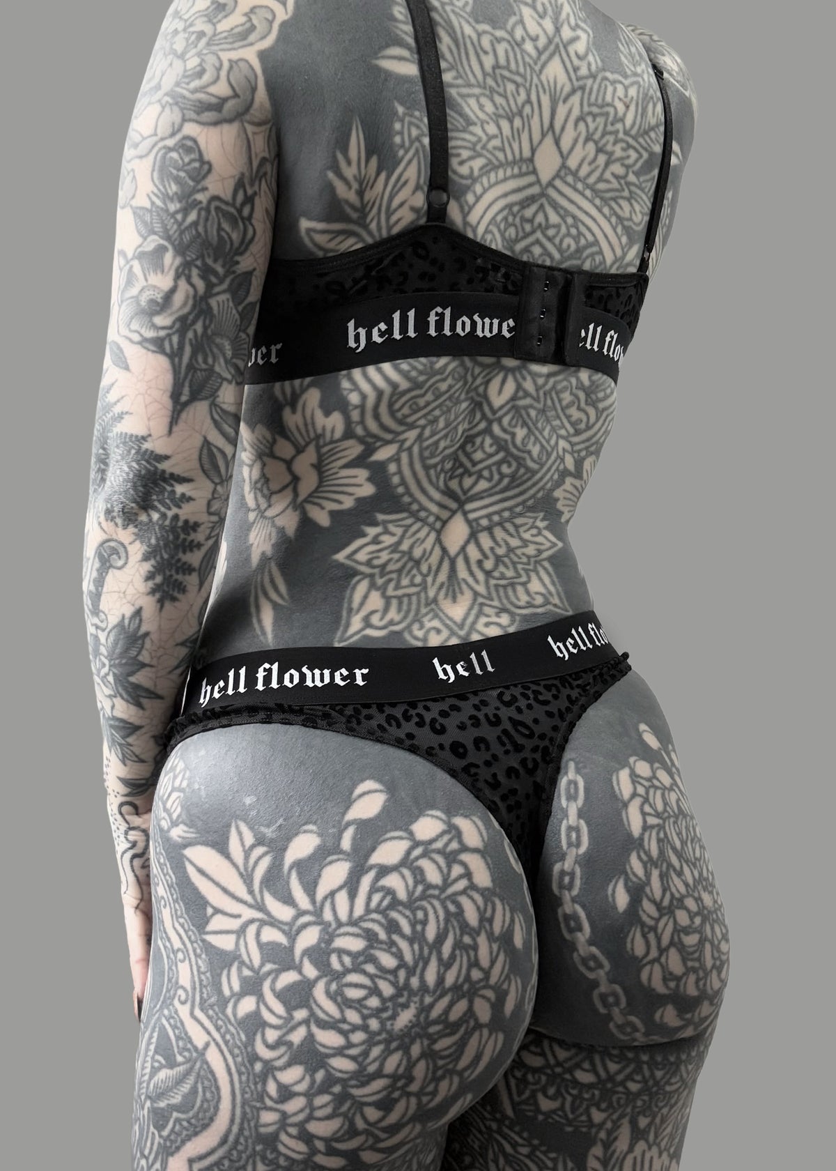 Vivi Black Leopard Underwear