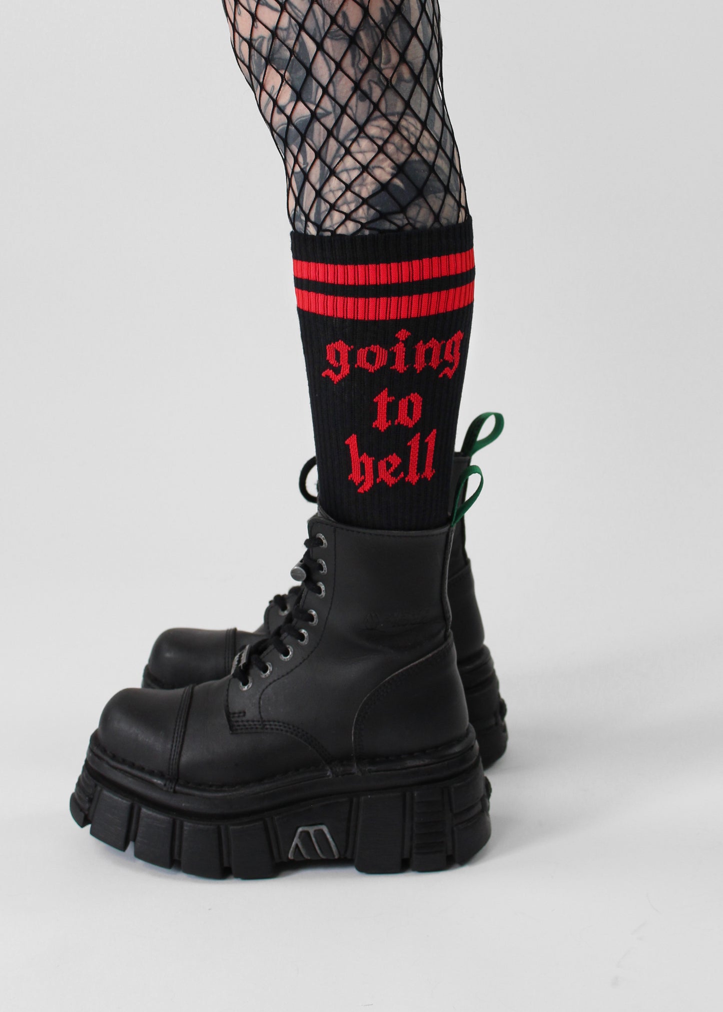 Going To Hell® socks black/red