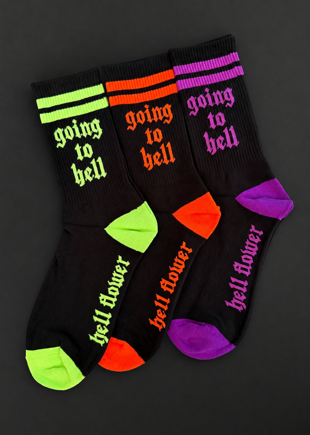 Going To Hell® Socks 'After Dark'