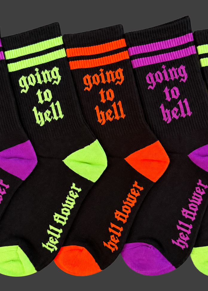 Going To Hell® Socks 'After Dark'