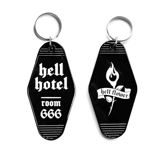 Hell Hotel Keyring