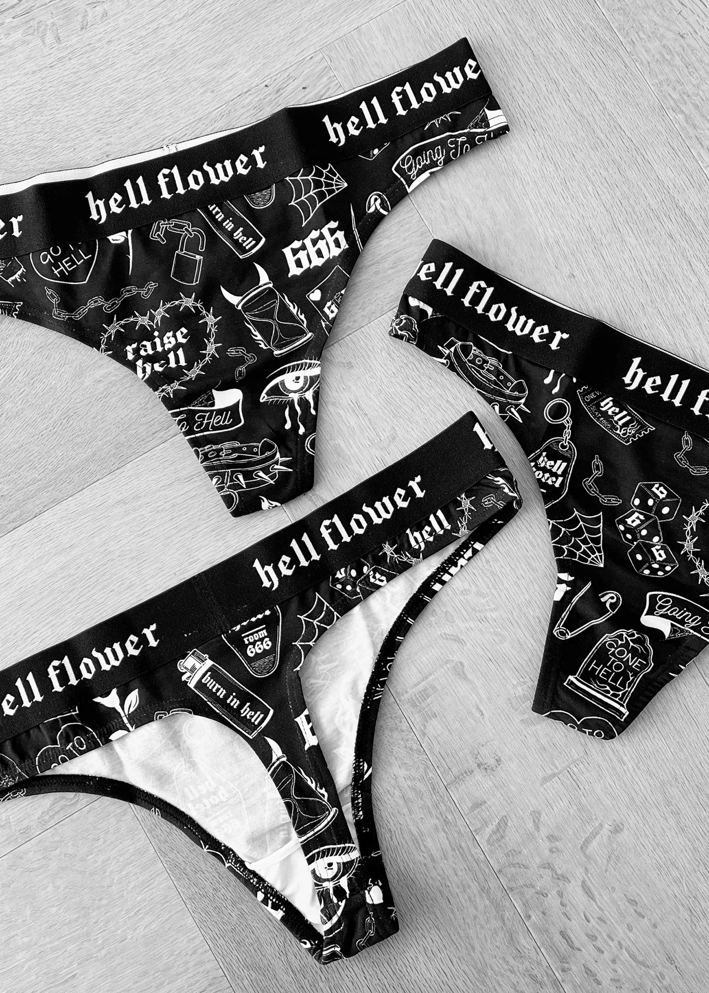 Flash tattoo underwear