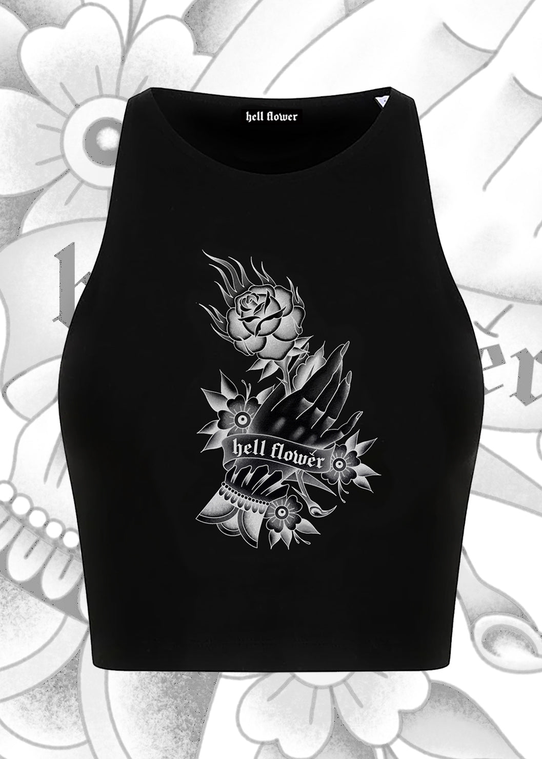 'HELL FLOWER X TOM BETCHLEY' TATTOO