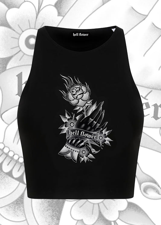 'HELL FLOWER X TOM BETCHLEY' TATTOO